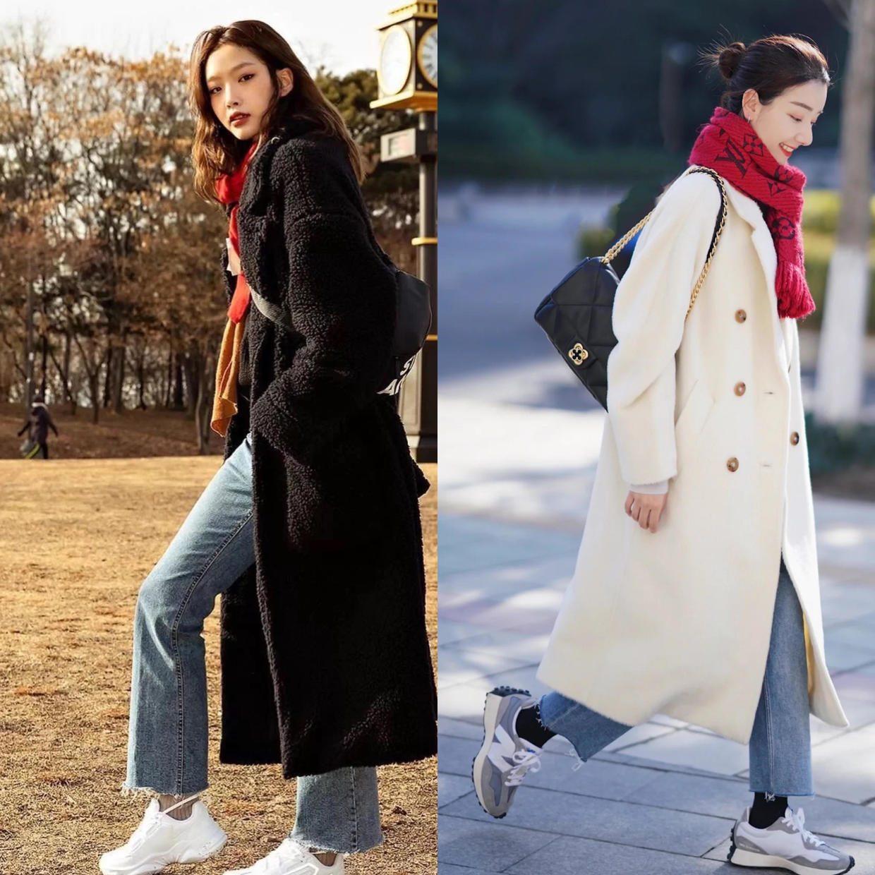  第二部分>大衣和运动鞋怎么搭配?建议你掌握这些技巧