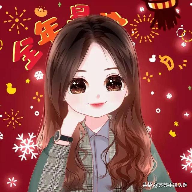 超火财神图，最全的财神图（红红火火的卡通头像）