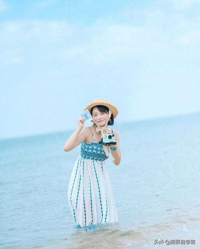 去海边如何拍照好看，去海边如何拍照好看一点（夏天海边拍照片）