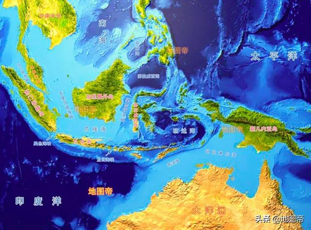 加里曼丹岛地图，明朝永乐大帝时期的地图（为何从爪哇岛迁到加里曼丹岛）