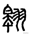 上面一个羽下面一个立，一个立一个羽念什么（苏翊鸣的“翊”字是什么意思）