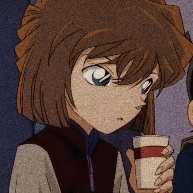 名侦探柯南里面的小哀头像，100张灰原哀头像合集