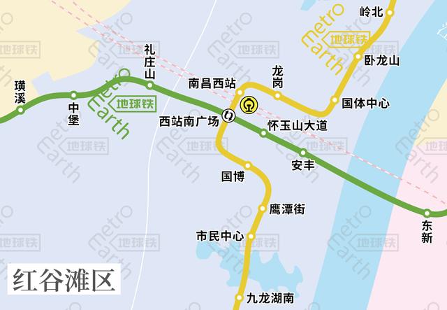 南昌地铁线路图，南昌地铁线路图最新（南昌轨道交通运营）