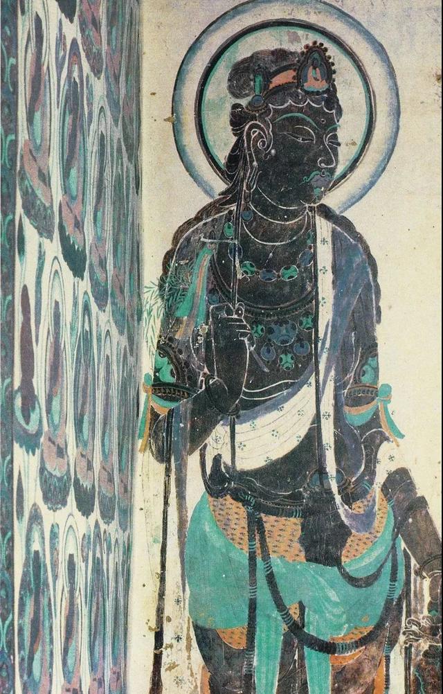 敦煌壁画图片大全，敦煌飞天壁画高清图（敦煌壁画对于中国画坛的影响）