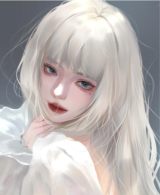 女生图片，女生图片动漫霸气（一组超仙超有气质的手绘女生头像）