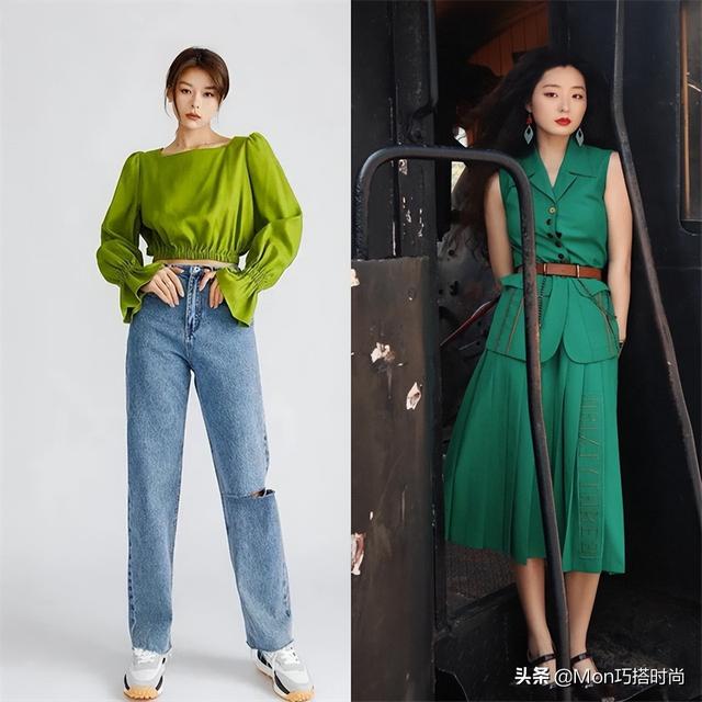 穿绿色衣服还是粉色衣服显白，皮肤不白穿绿色好看还是粉色好看（衣服颜色尽量不要选白色和黄色）