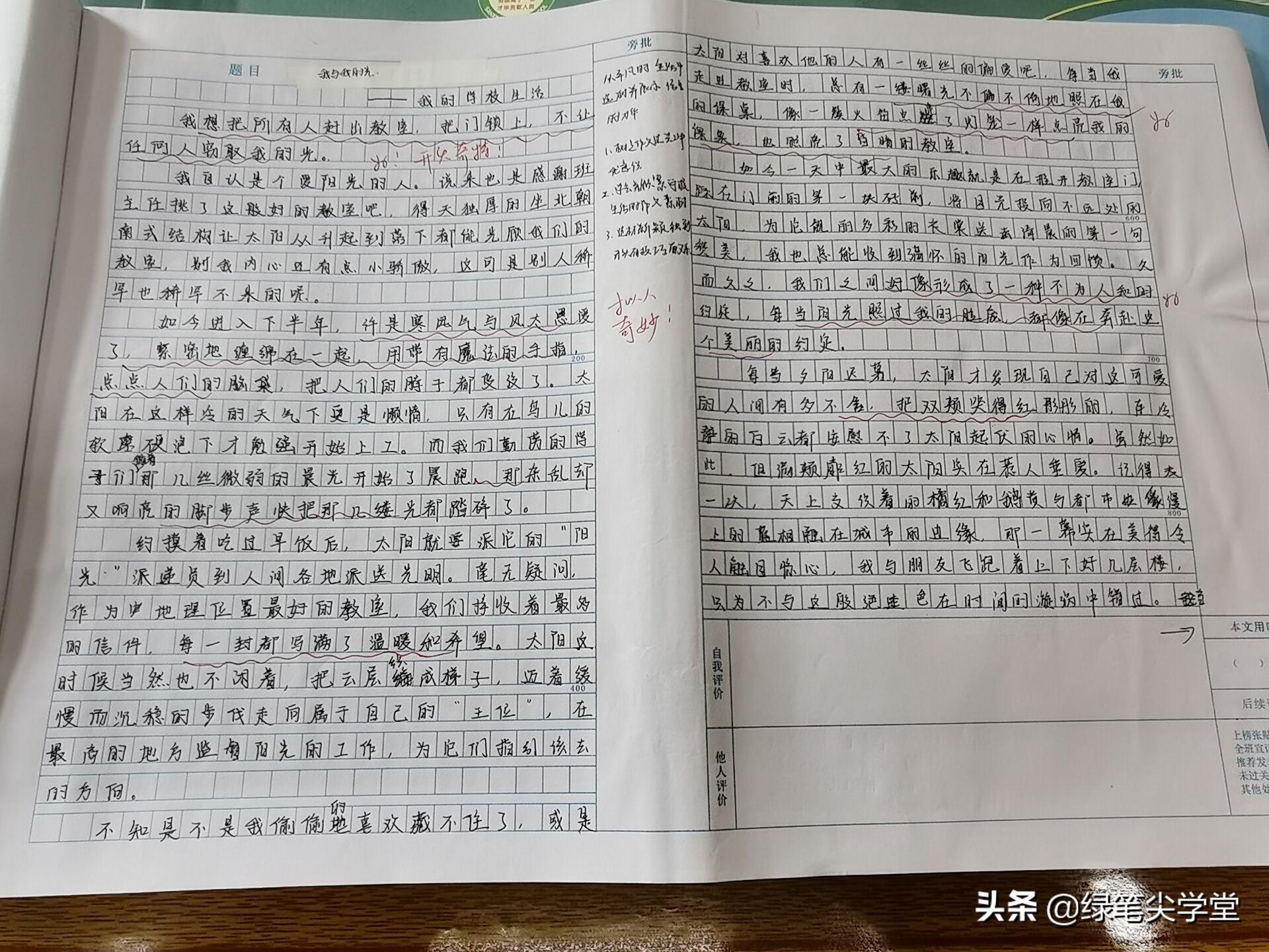 校园生活文章推荐，美丽的校园初中作文