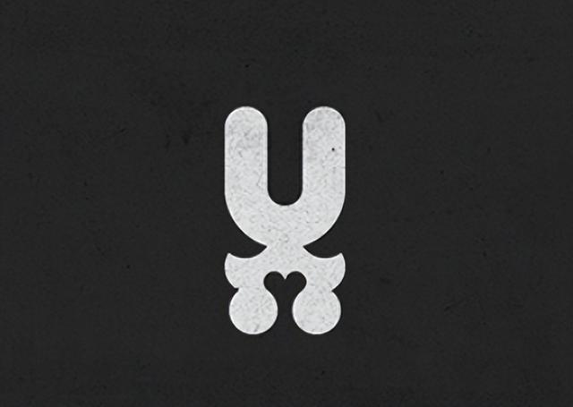 关于兔子元素logo图形设计，一组灵动的兔子元素标志设计