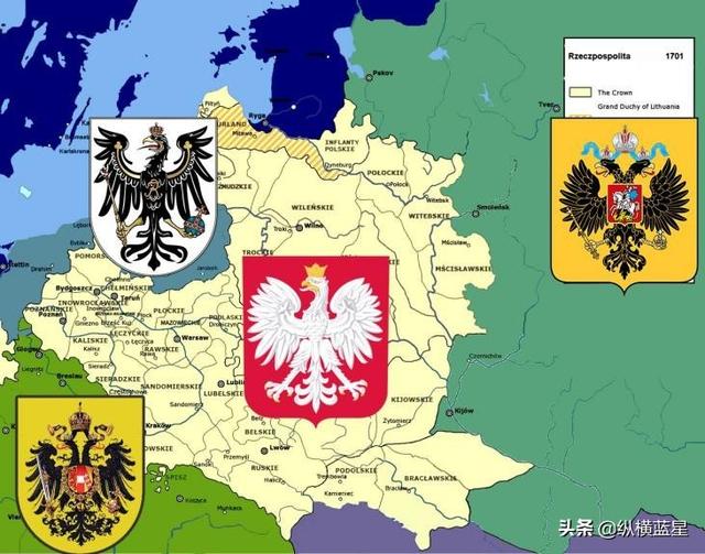 波兰分成了哪两个国家，波兰分为哪两个国家（波兰到底做了啥导致被四次瓜分）
