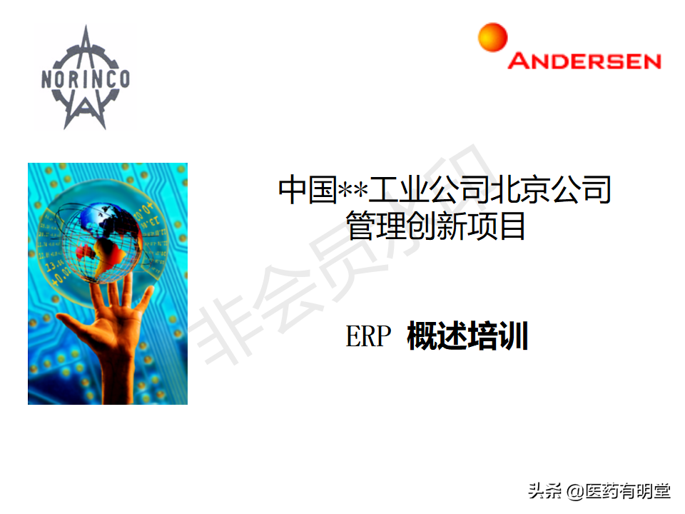 管理信息系统案例（价值百万的安达信咨询案例）