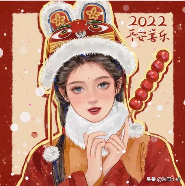 今年最火的闺蜜头像，最近超火闺蜜头像微信（2022新年喜庆好运的闺蜜头像来了）