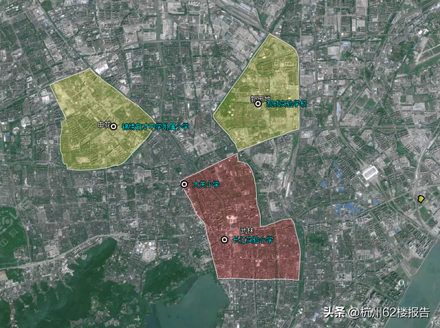 杭州市崇文实验学校学区，杭州小中初学区解密——究竟哪个板块的小学名校最多
