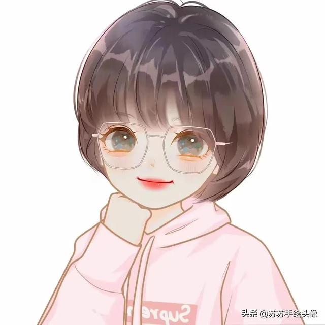 微信卡通图片头像，萌萌哒卡通Q版人物头像（呆萌又可爱的女生卡通头像）