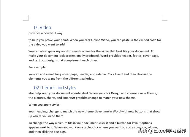 怎样自动生成目录，word系统怎样自动生成目录（这是人生中绕不过去的一个必备技能）