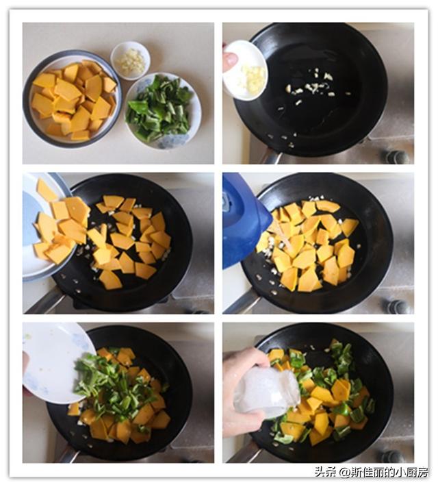 炒南瓜片的做法，拌黄瓜的做法（入秋后这菜三天两头炒一盘）