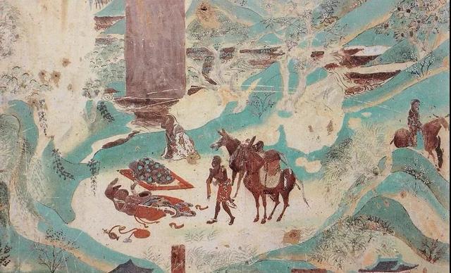 敦煌壁画图片大全，敦煌飞天壁画高清图（敦煌壁画对于中国画坛的影响）