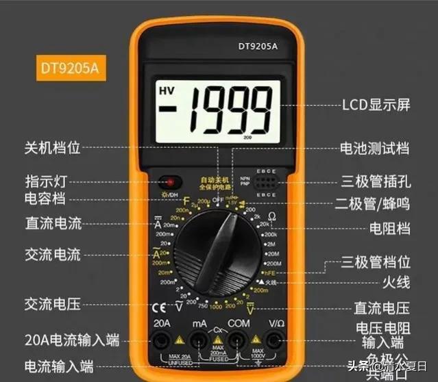 怎样使用万用表，万能表的使用方法（万用表各档位使用方法）