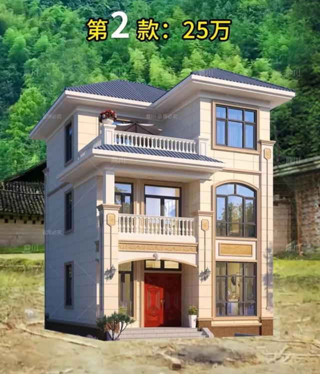 三层现代风格别墅，农村别墅自建房设计三层 现代风（6款农村建房不能错过的3层现代风别墅）