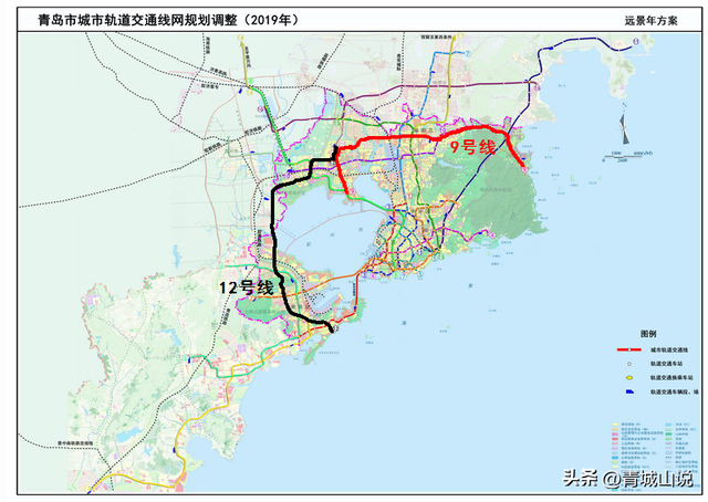 青岛地铁线路图，青岛地铁线路图完整版（青岛地铁12号线被列入2023年准备项目）