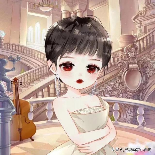 动漫头像（眼睛）微信，动漫头像（眼睛）（手绘的卡通微信头像）