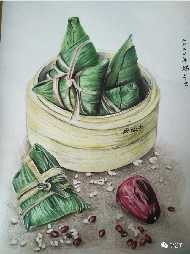 端午节的画画图片，关于端午节的画（端午节主题儿童画）