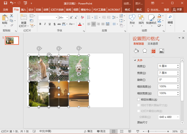 ppt比例设置在哪里，如何更改PPT幻灯片画面显示比例（图片大小不统一用PPT就能一键统一图片尺寸）