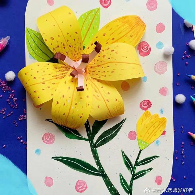 7-12岁儿童手工画，童真动物绘