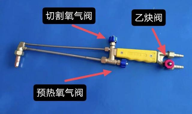氧气截止阀和普通截止阀的区别，氧气阀门开关示意图（气割时突然遭遇“回火”）