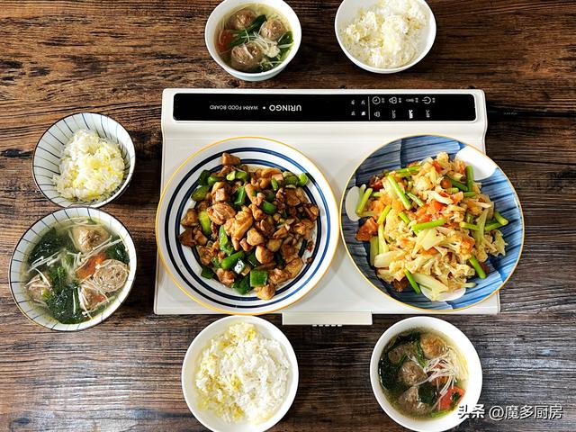 怎样画出简单可爱的食物，怎样画出简单可爱的食物呢（晒晒两个小学生的午餐）