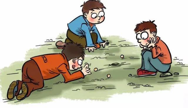 三颗大弹珠的玩法，童年记事——打弹珠