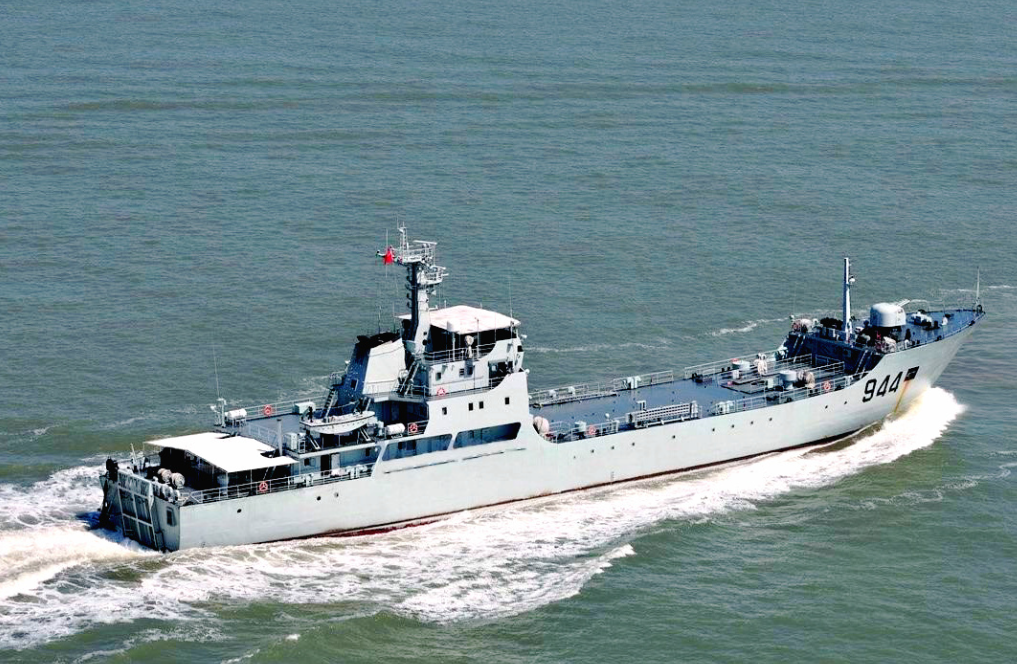 073a型登陆舰共计服役10艘,舷号941-950,分别归属南海舰队和东海舰队.