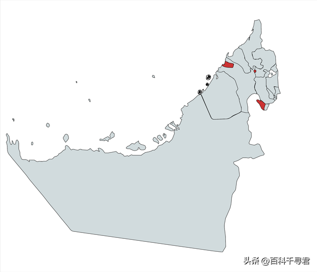 阿拉伯联合酋长国，阿联酋7个酋长国概况