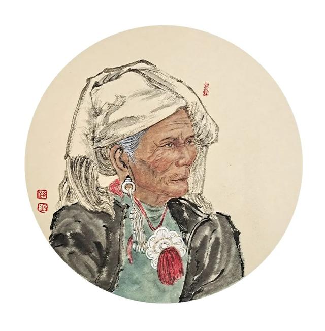 姓陆的名人,姓陆的名人女孩取名(实力派青年画家——路陆的水墨人物88