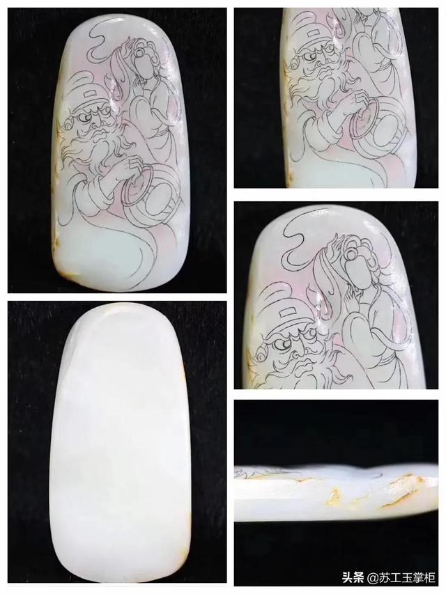 三界赐福镇宅圣君钟馗，传统玉雕题材及寓意·钟馗