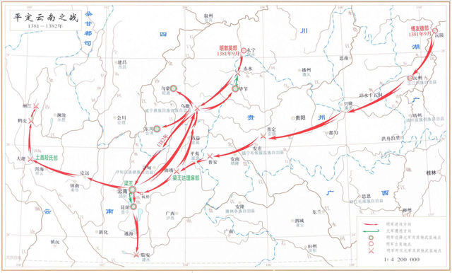 明朝四大名将是谁，岭北之战：四大名将齐出