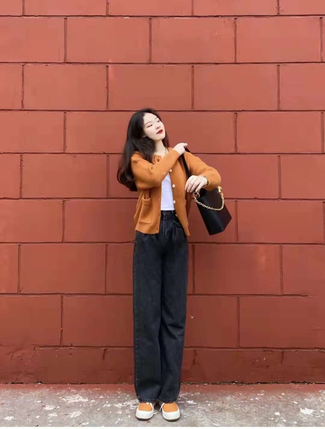外套毛衣内搭什么衣服,毛衣外套怎么搭配好看图片