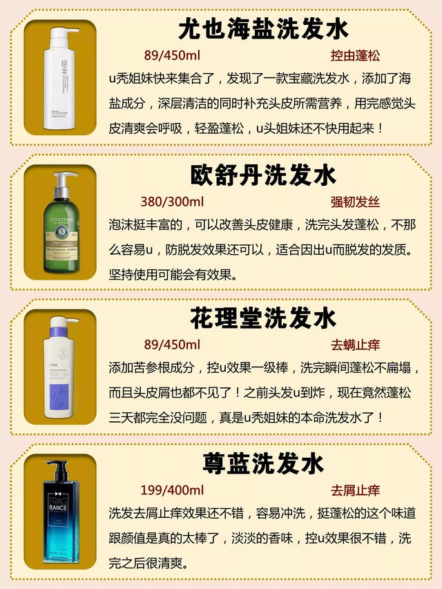口碑最好的洗发水，公认最好用的洗发水是什么牌子（公认“十大”好用洗发水大曝光）