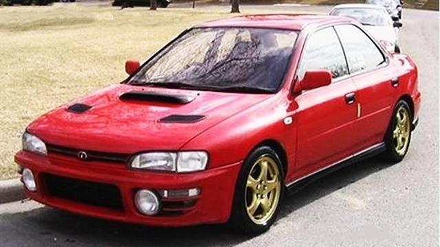 翼豹wrx sti，09款斯巴鲁翼豹2.5twrxsti（<头文字D—藤原文太座驾>）