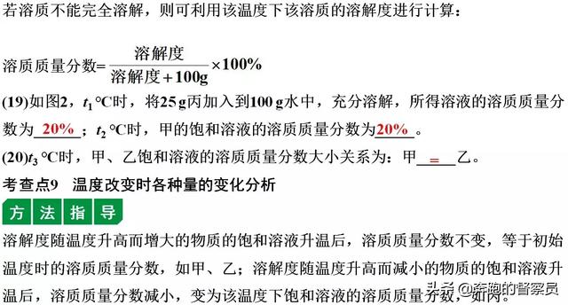 质量分数怎么算，质量分数怎么算（第九单元四大考点知识点归纳与总结）