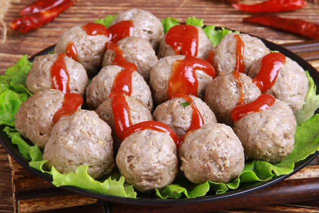 牛肉丸子食材配方和做法，牛肉丸别再买了