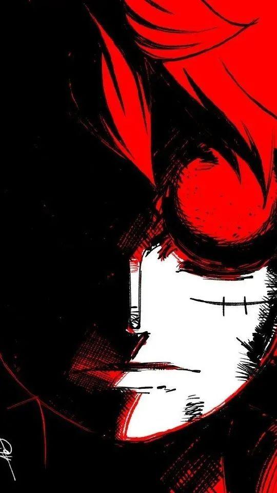 帅气的头像动漫 男生 黑暗系，动漫男生暗黑系头像微信（海贼王壁纸，路飞暗黑系列）