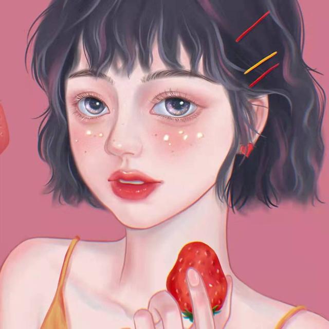 粉色系女生头像，粉色系甜美女生头像?心动整个夏天微信（美女会love的粉色系头像）