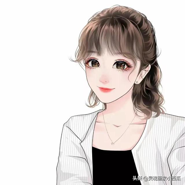 好看的动漫女生头像。，好看的动漫女生头像冷酷霸气（手绘的女生动漫微信头像）