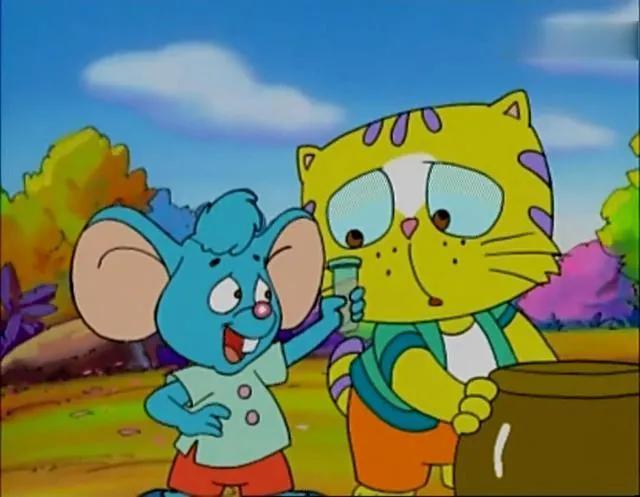 蓝皮鼠和大脸猫动画片，50部动画片带你回忆童年（小时候你我看的动画片）