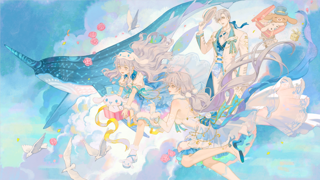 大耳狗图片 头像，可爱大耳狗图片微信（天谕手游大耳狗主题婚礼浪漫来袭）