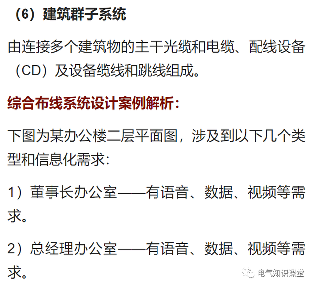 什么是综合布线系统，综合布线系统的结构及设计原则（综合布线系统的组成及类型）