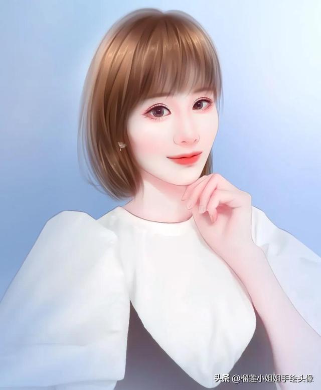 小姐姐头像高颜值，分享一波超仙气的小姐姐微信（仙气飘飘的手绘女生头像）