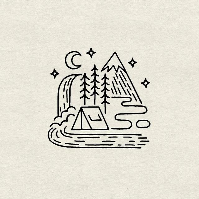 一步一步画白云，白云怎么画（60款唯美的风景简笔画教程）