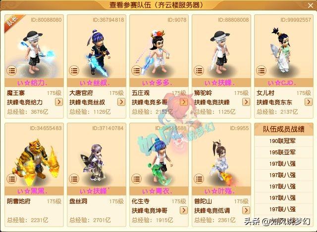 梦幻西游最新服战表，3000万战神雪山冲冠