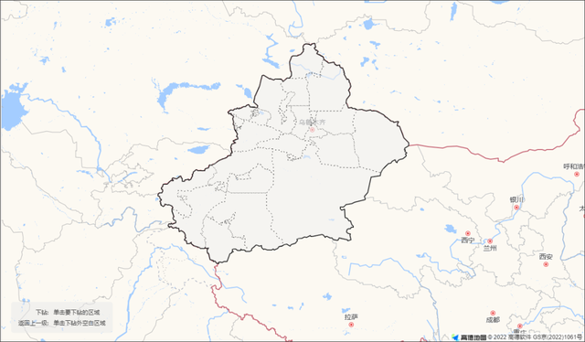 利用百度地图查看乡、镇行政区域界限地图，百度地图显示乡镇范围（2个免费下载全国行政边界数据网站）